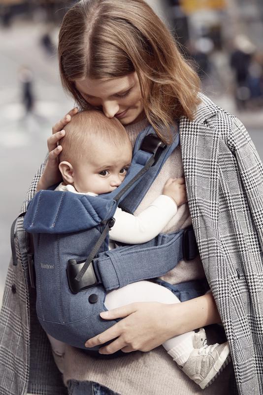 BABYBJÖRN Nosič One 2018, Navy blue 3D Mesh