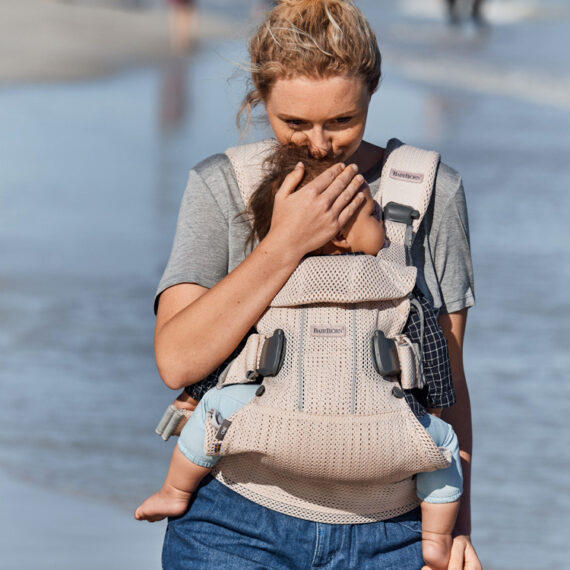 BABYBJÖRN Nosič One 2019, Pearly Pink 3D Mesh