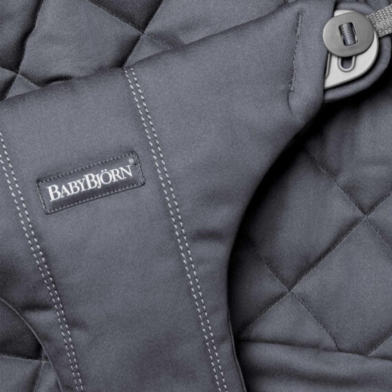 BABYBJÖRN Poťah na Lehátko Bliss Anthracite Cotton