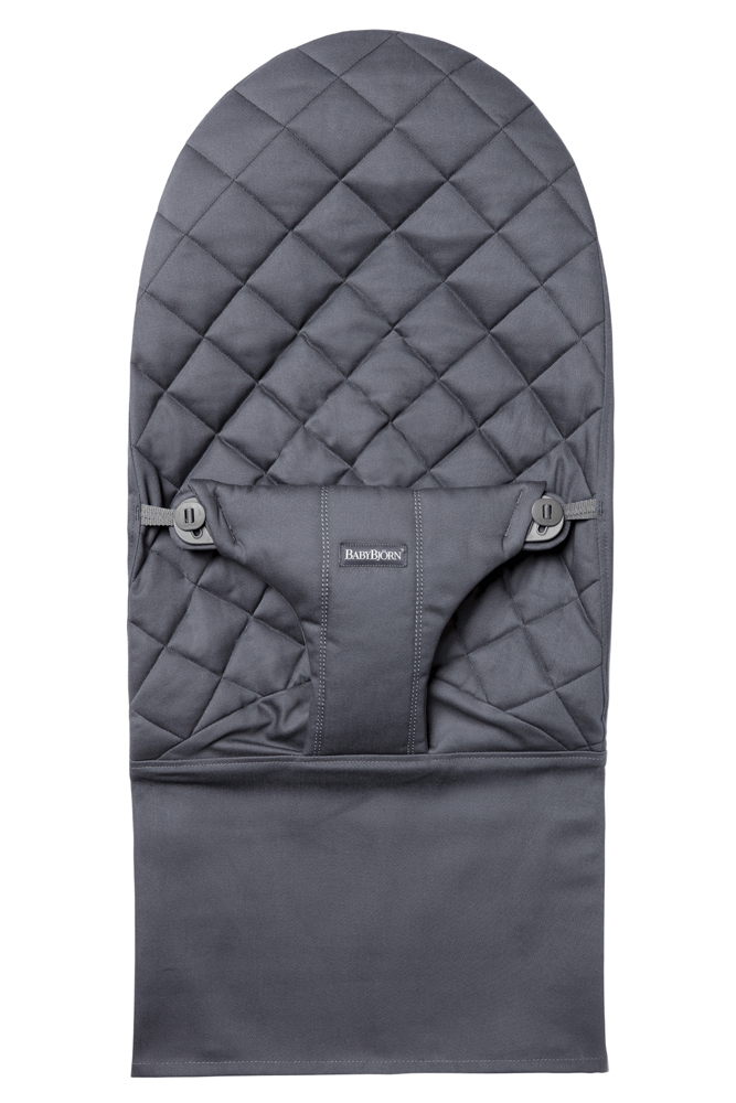 BABYBJÖRN Poťah na Lehátko Bliss Anthracite Cotton