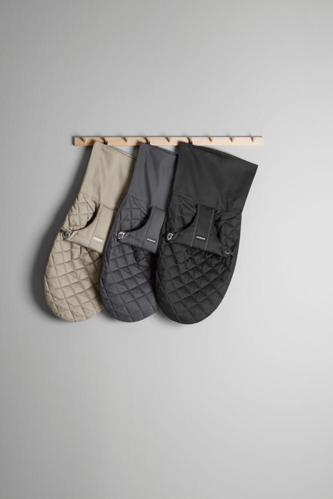 BABYBJÖRN Poťah na Lehátko Bliss Anthracite Cotton