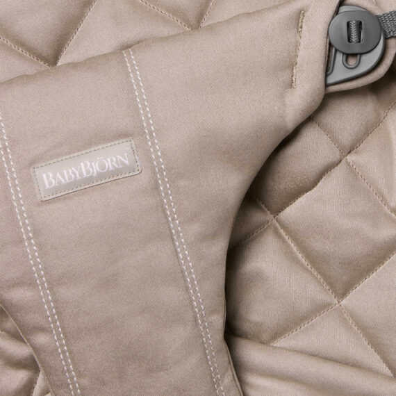 BABYBJÖRN Poťah na Lehátko Bliss Sand Grey Cotton