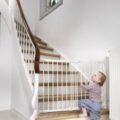 BABYDAN Zábrana Flexi Fit kov 67-105,5 cm šroubovací, bílá