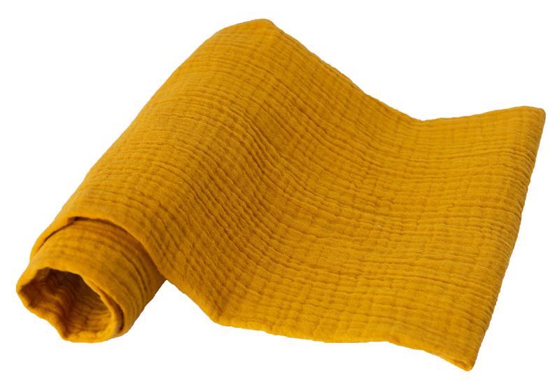 BABYMATEX Plienka bavlnená Muslin 3ks Horčicová 70×80 cm