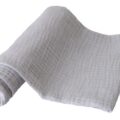 BABYMATEX Plienka bavlnená Muslin 3ks Svetlo Šedá 70×80 cm