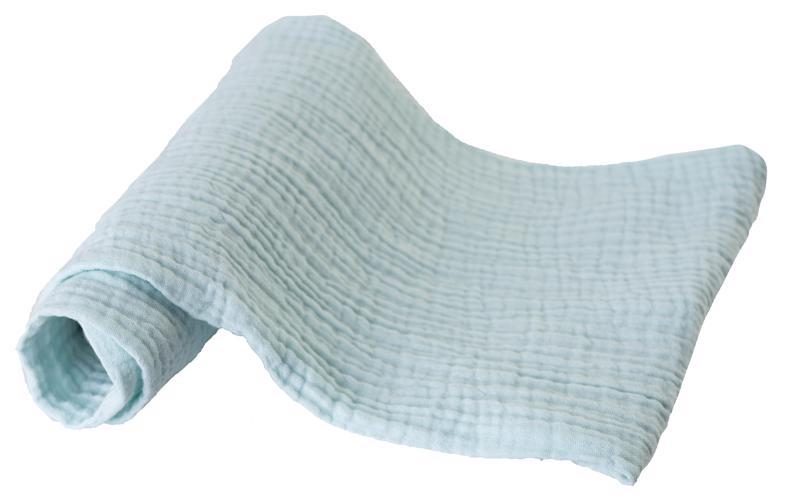 BABYMATEX Plienka bavlnená Muslin 3ks Svetlo Tyrkysová 70×80 cm
