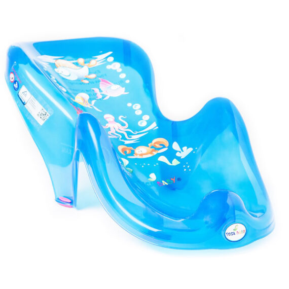 TEGA BABY Podložka do vane Aqua modrá