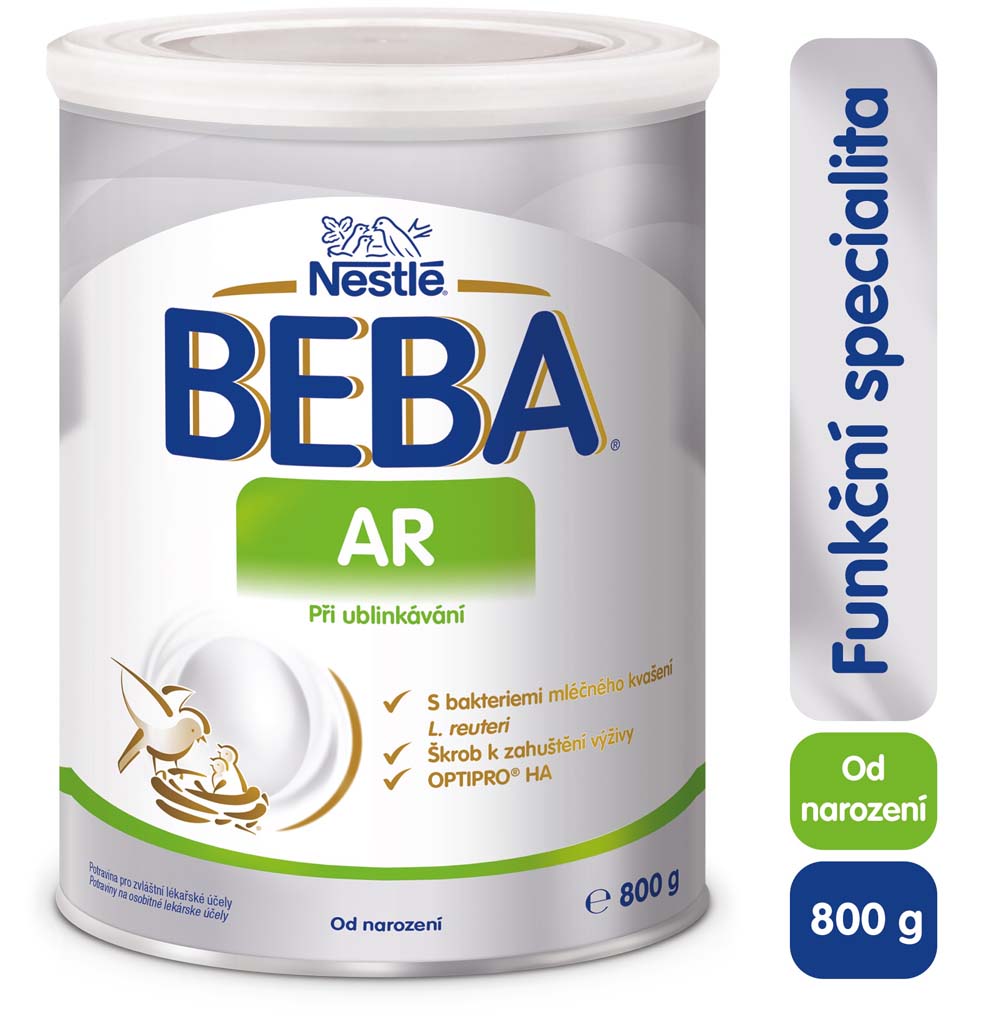 BEBA AR 800 g – dojčenské mlieko pri grckaní