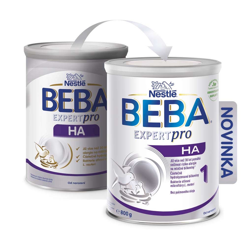 BEBA EXPERTpro HA 1 800 g – Počiatočné dojčenské mlieko