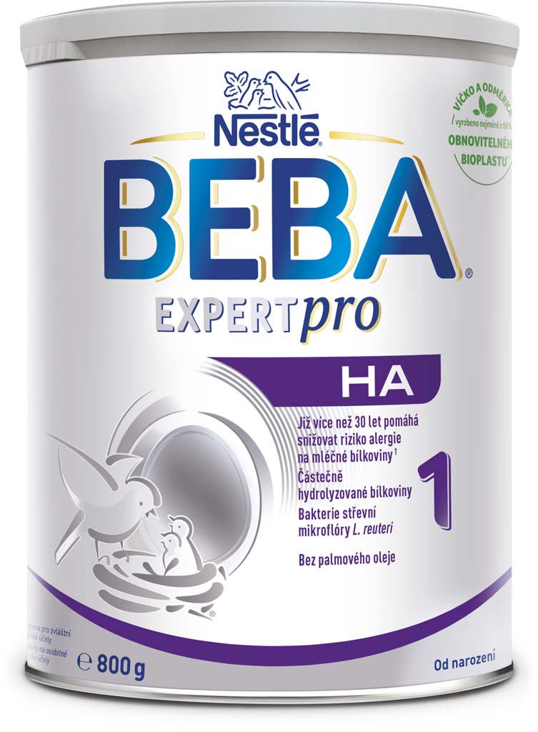 BEBA EXPERTpro HA 1 800 g – Počiatočné dojčenské mlieko