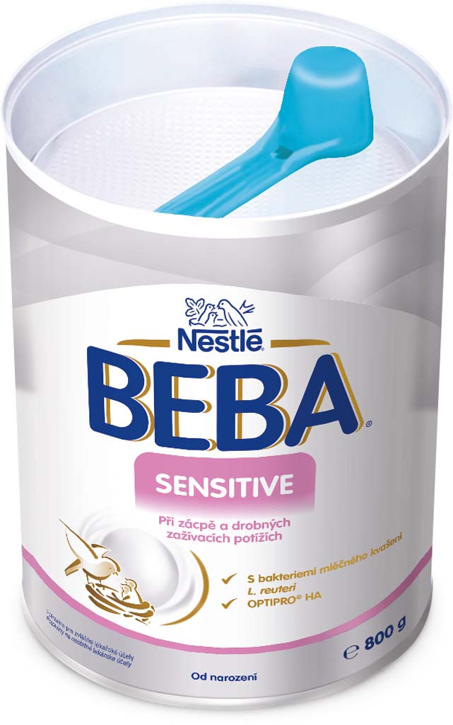 BEBA SENSITIVE 800 g – dojčenské mlieko pri zažívacích problémoch