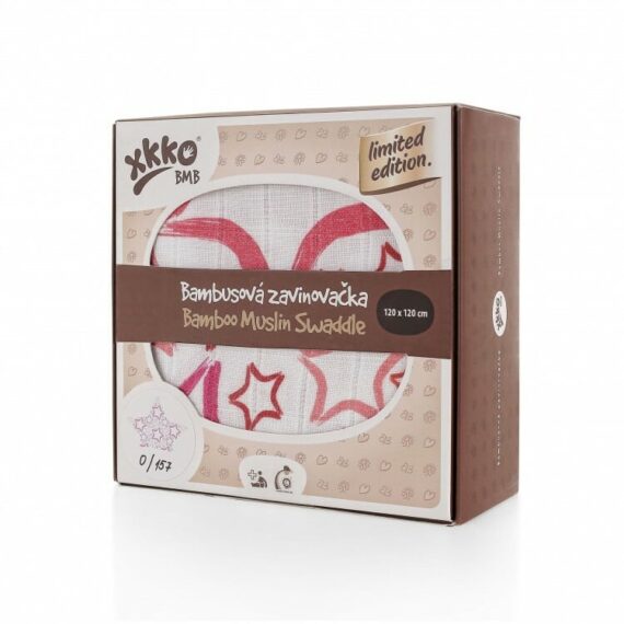 XKKO BMB zavinovačka – osuška, 120×120 – Purpurová hviezda