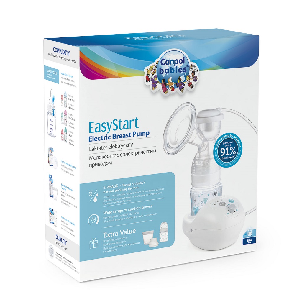 CANPOL BABIES Odsávačka materského mlieka elektrická EasyStart