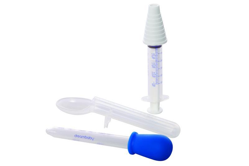 DREAMBABY Set – lyžička, odmerka, striekačka