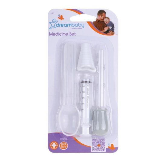 DREAMBABY Set – lyžička, odmerka, striekačka