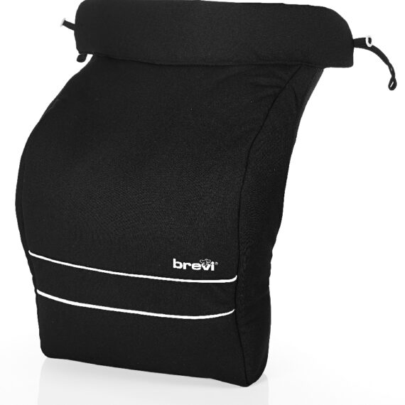 BREVI Nánožník na kočík Mini Large, 001, Čierny
