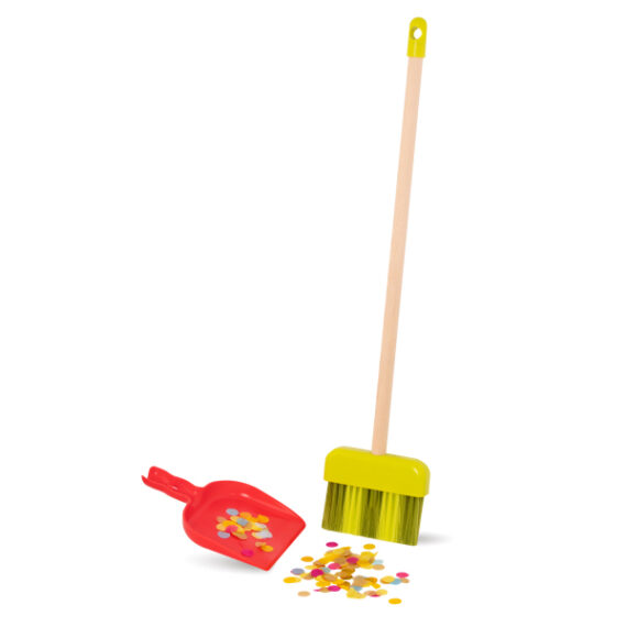 B.TOYS Sada na upratovanie drevená Clean ‘n’ Play