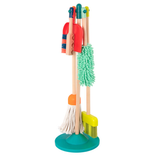 B.TOYS Sada na upratovanie drevená Clean ‘n’ Play