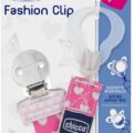 CHICCO Klip na cumlík Fashion dievča