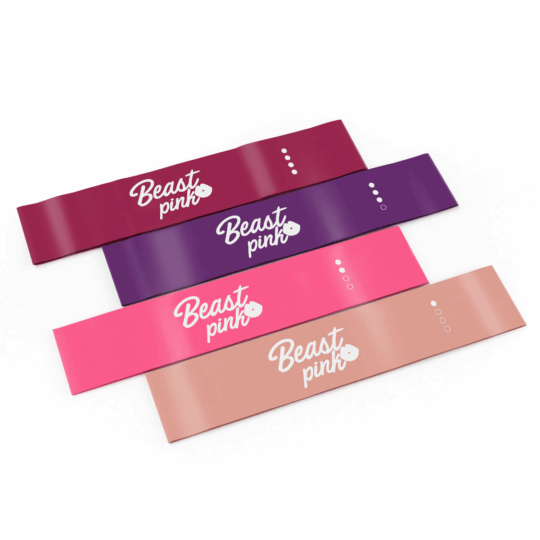 Posilňovacie gumy Resistance Set – BeastPink Mix 1