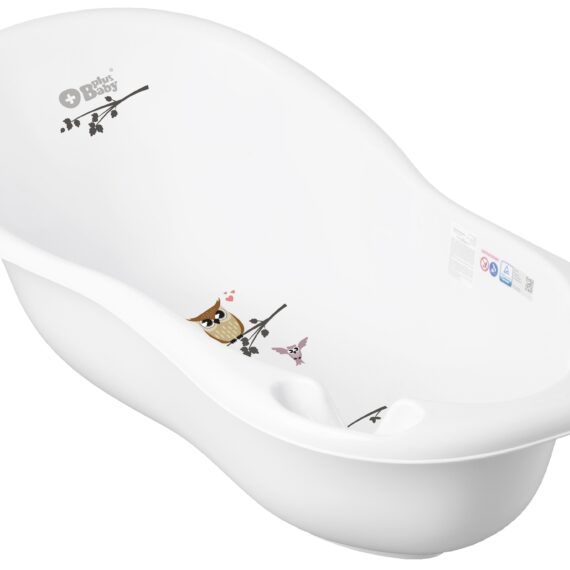 TEGA BABY Plus Baby Vanička veľká 102cm Sovička, biela