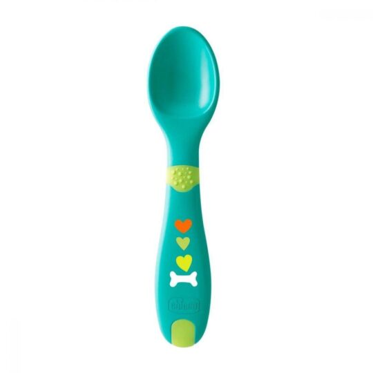 CHICCO Lyžička/vidlička plast 12m+