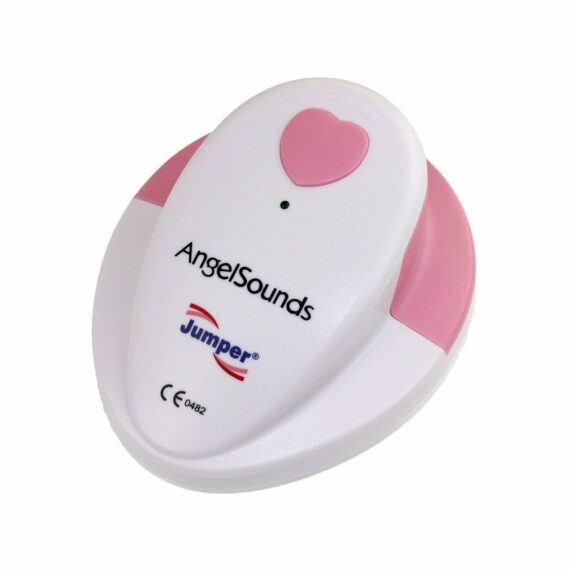 AngelSouns JPD 100S Prenatálny odposluch, biela/ružová