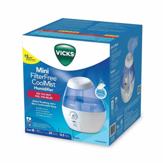 VICKS MINI COOLMIST Ultrazvukový zvlhčovač VUL520