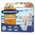 Salvequick Aqua Block Náplasť vodeodolná, sada 16 ks + 12 ks detská + šál zdarma