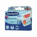 Salvequick Aqua Block Náplasť vodeodolná, sada 16 ks + 12 ks detská + šál zdarma