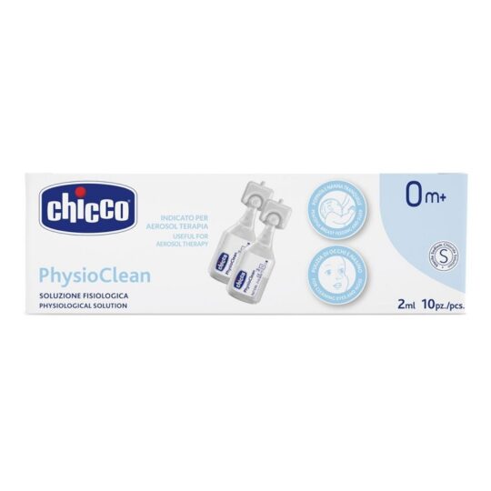 CHICCO Roztok fyziologický do nosa 2 ml, 10 ampuliek