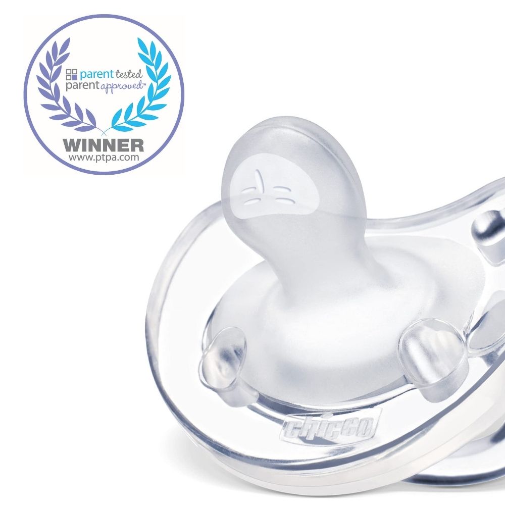 CHICCO Cumlík Physio Soft celosilikónový 0-6m