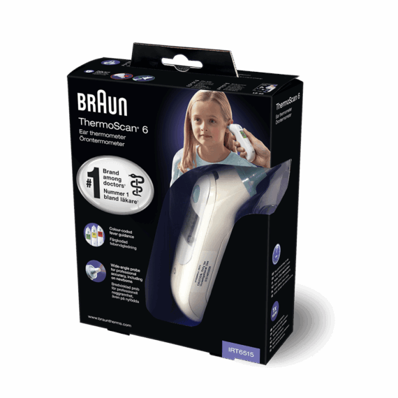 BRAUN ThermoScan 6 IRT6515 ušný teplomer