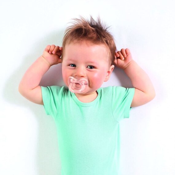 CHICCO Cumlík Physio Soft celosilikónový 6-12m