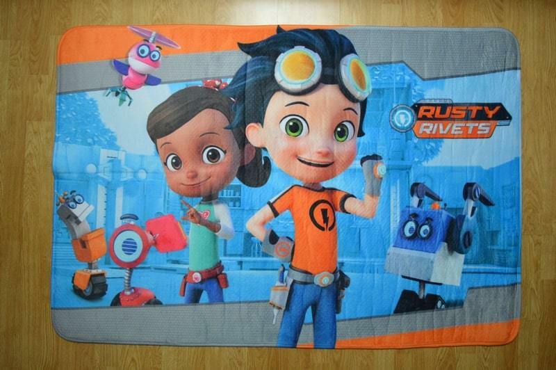Nickelodeon Detský koberec, ultra mäkký, Rusty Rivets 100x150cm