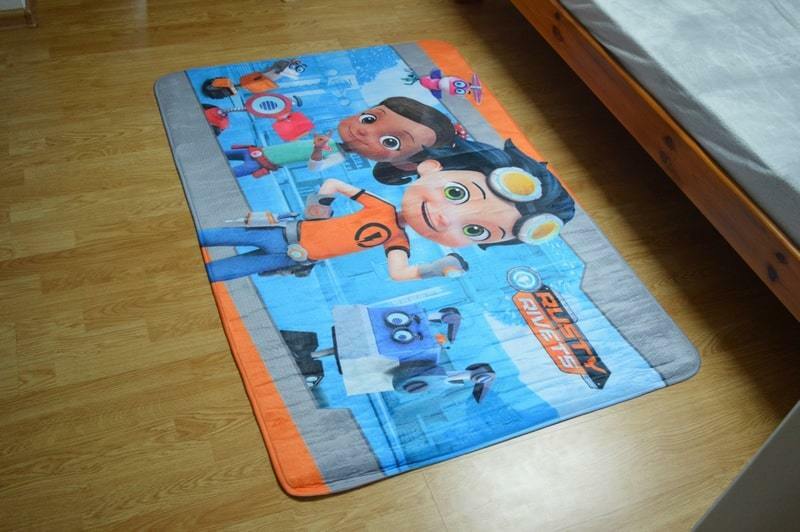 Nickelodeon Detský koberec, ultra mäkký, Rusty Rivets 100x150cm