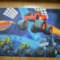 Nickelodeon Detský ultra mäkký koberec Blaze and the Monster Machines  100 x 150cm