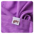 KIKKO Plienky bambusové Hearts&Waves 70×70 cm, lilac 3 ks