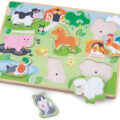 SEVI Puzzle s melódiou Farma, od 1r+