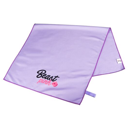 Športový uterák Lila Vibes – BeastPink shadow