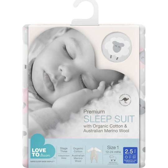 Love To Dream Warm, Pyžamo, 4r+, ovečka, 3 FÁZA, 2,5 TOG