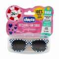 Chicco Slnečné okuliare  MY/21, modrá – srdcia, od 24m+
