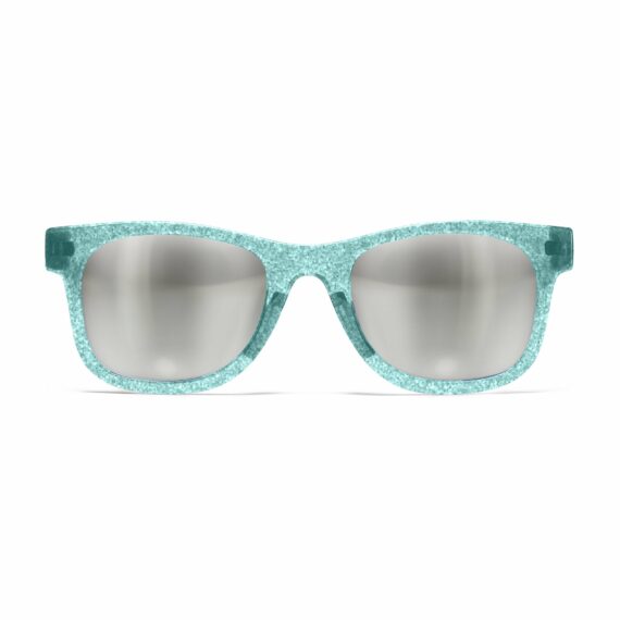 Chicco Slnečné okuliare  MY/21, tyrkysová – glitter, od 24m+