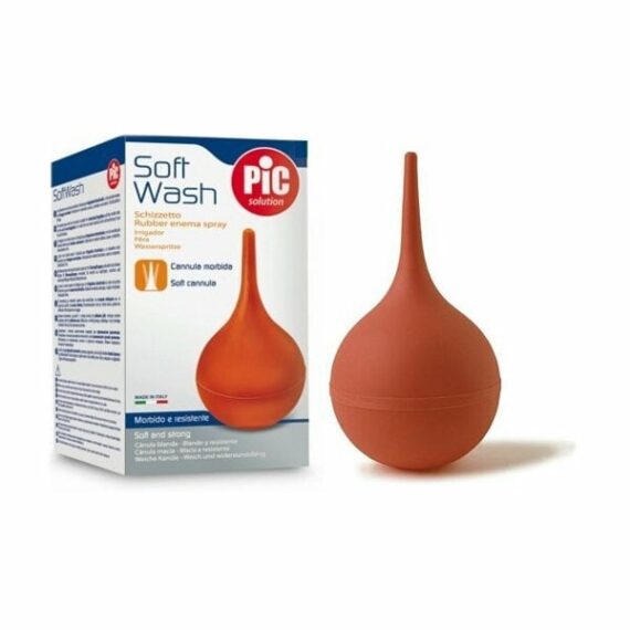 PIC Soft Wash 5, Gumová hruška s makkým aplikátorom 85ml