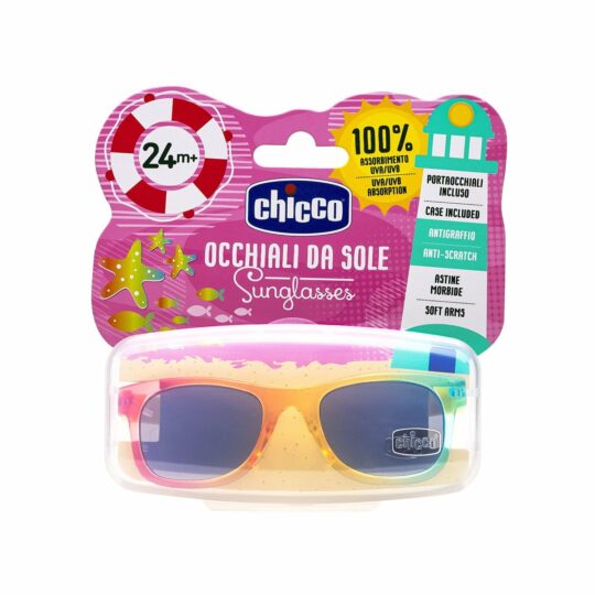 Chicco Detské slnečné okuliare  MY/22, dievča, od 24m+, transparentné