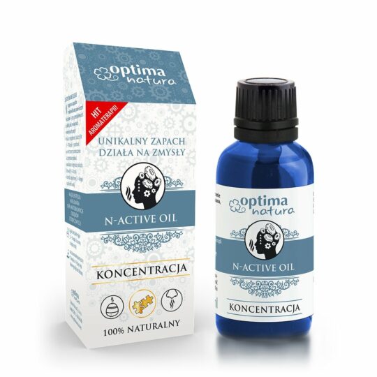 Optima Natura Prírodný esenciálny olej, N-Active Oil, Koncentrácia, 20ml