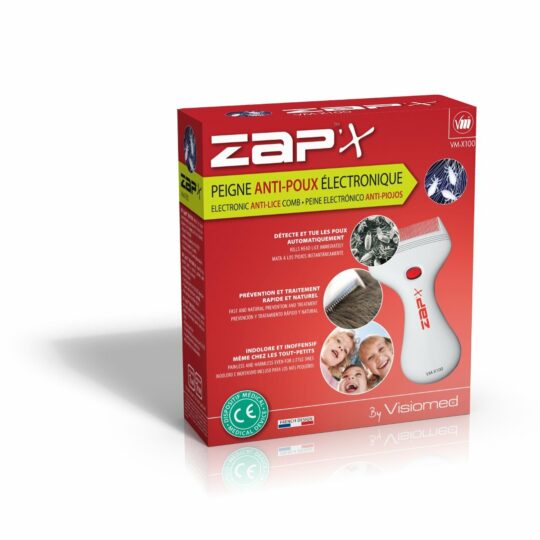 Visiomed ZAPX VM-X100 Elektronický hrebeň proti všiam a hnidám