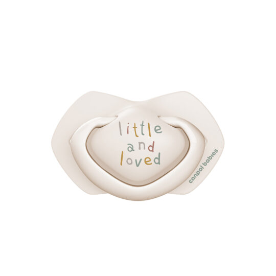 CANPOL BABIES Cumlík silikónový symetrický Light touch Goose 6-18m, 2ks