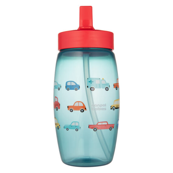 CANPOL BABIES Fľaša športová so sklápacím náustkom Unicorns 400ml