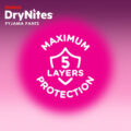 HUGGIES® Nohavičky plienkové jednorazové DryNites MEGA 17-30 kg Girl, 26 ks, M